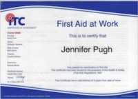 How long does my first aid certificate last for?